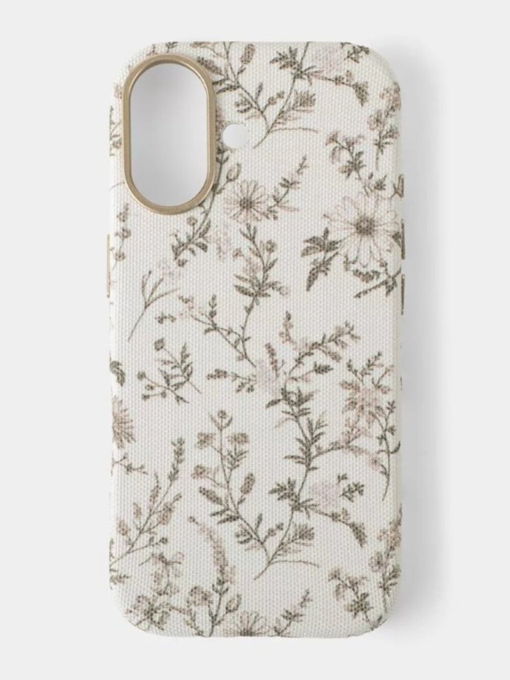 NEW heyday Floral MagSafe Case iPhone 17 - Light Beige